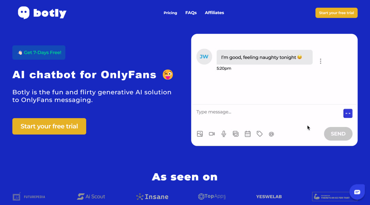 You are currently viewing Botly: AI chatbot for OnlyFans