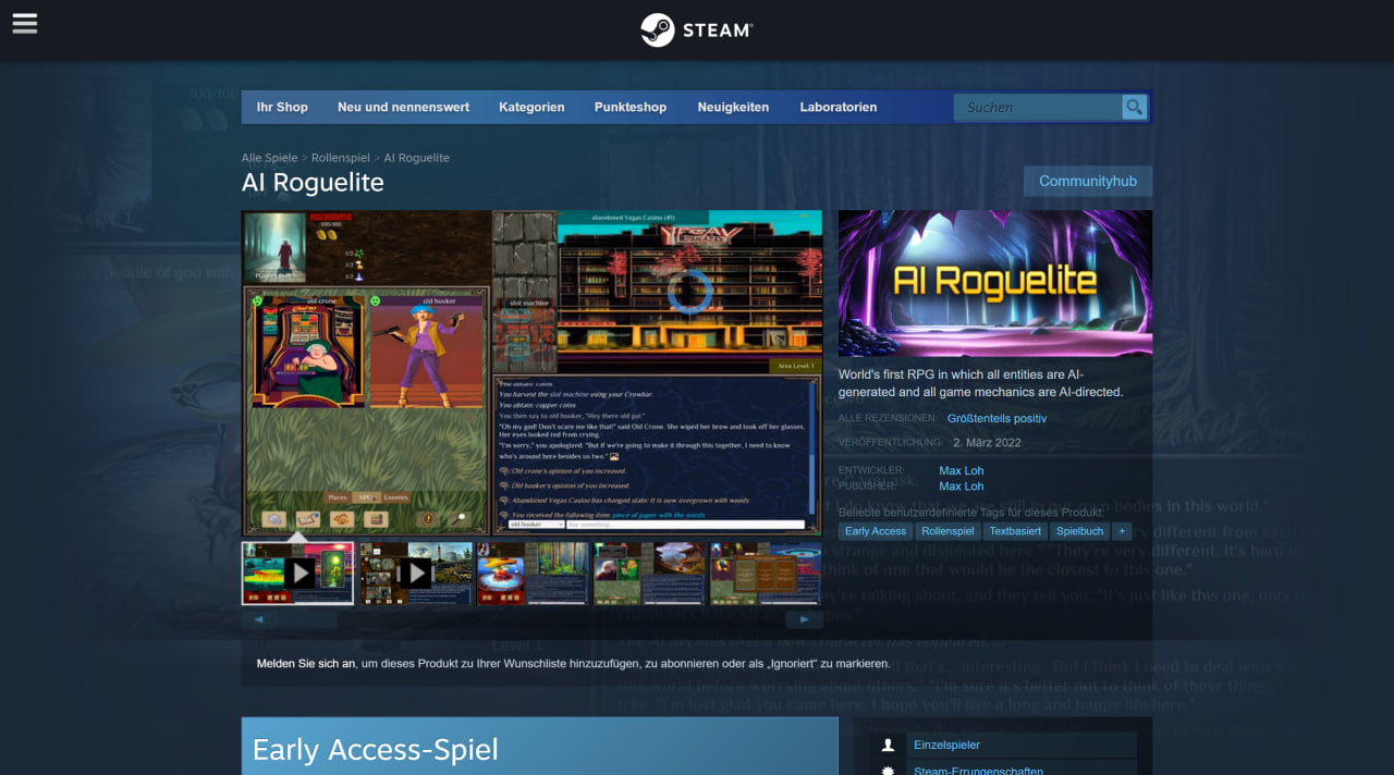 You are currently viewing AI Roguelite