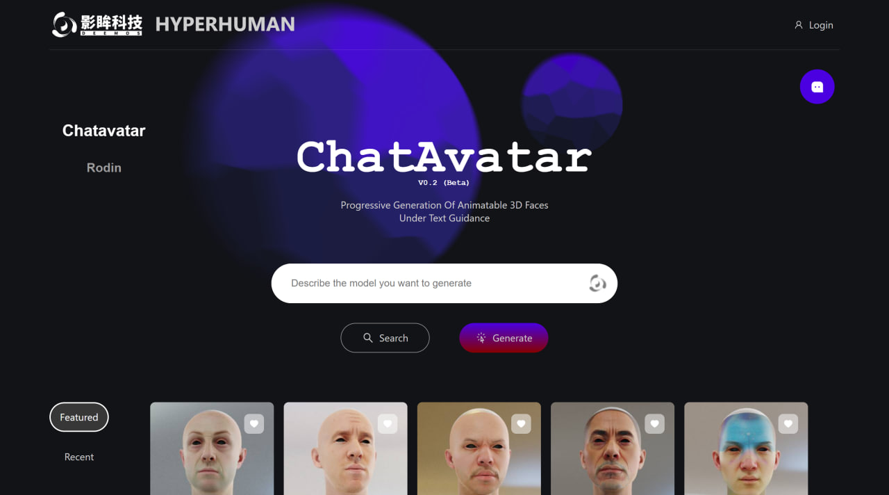 You are currently viewing ChatAvatar