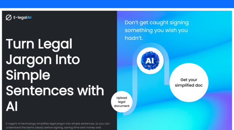 Read more about the article E-Legal AI