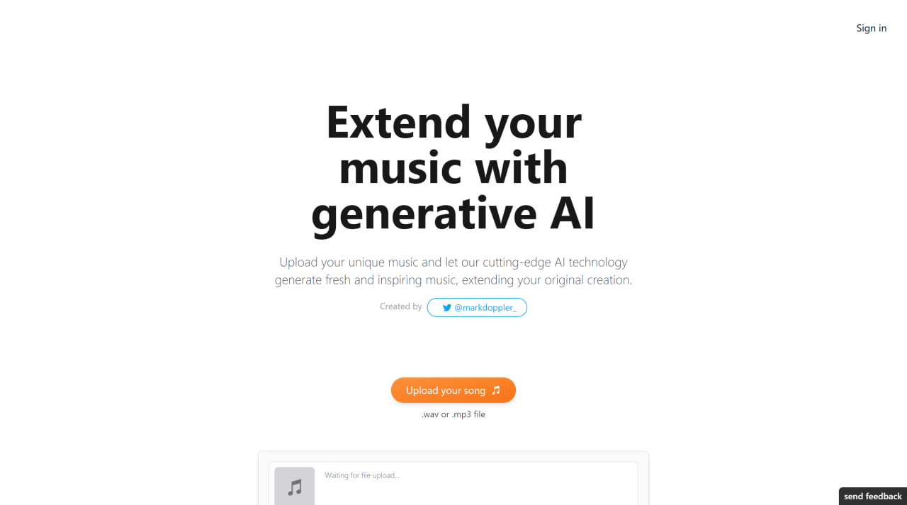 You are currently viewing ExtendMusic.AI