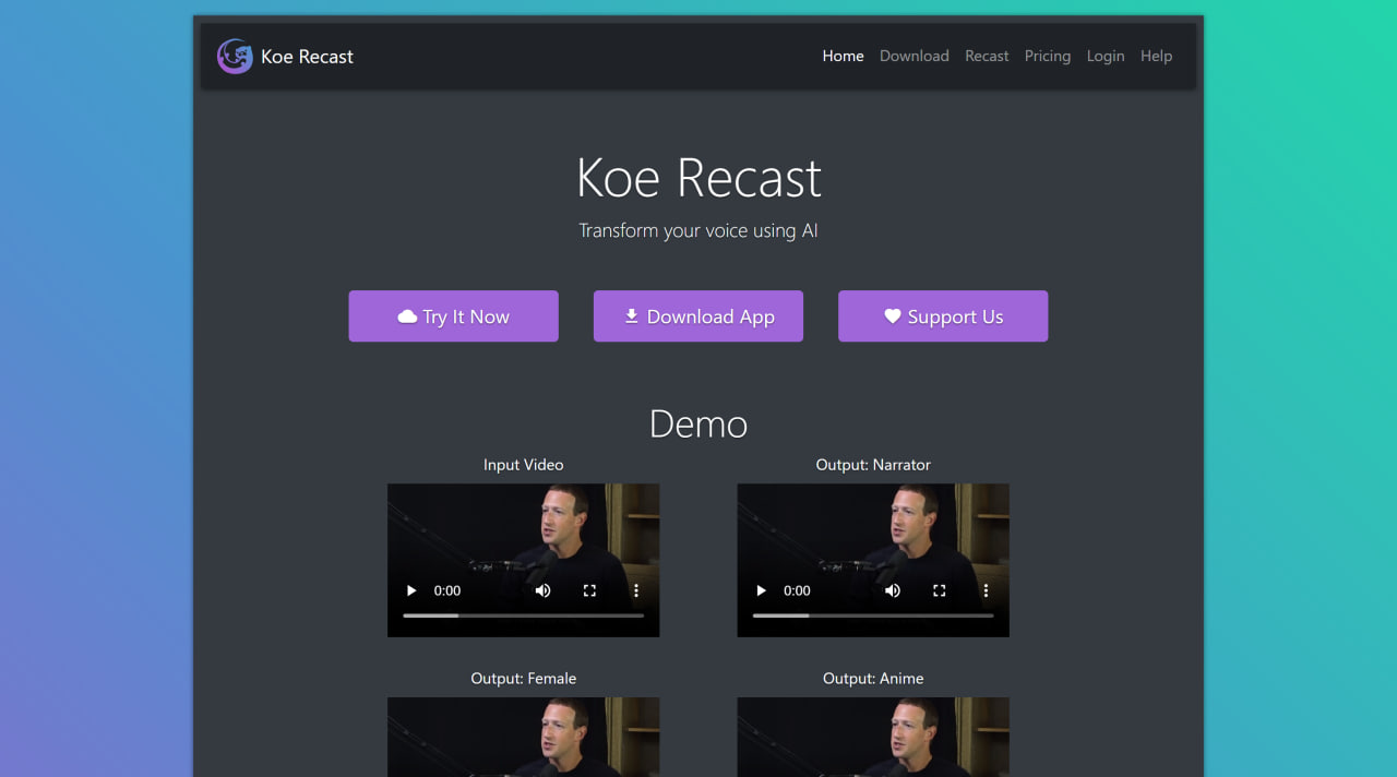 You are currently viewing Koe Recast