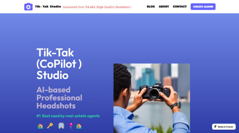 Read more about the article Tiktak (co-pilot) studio