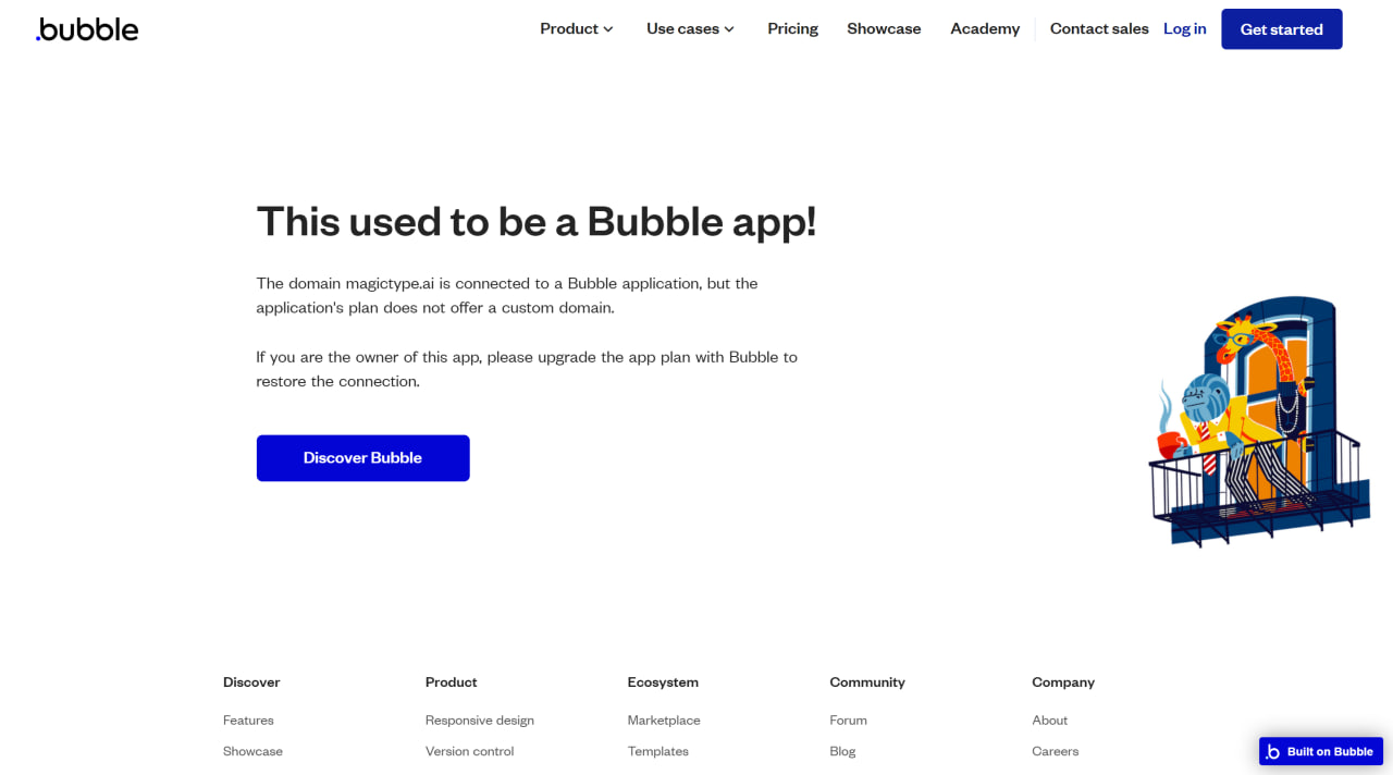 You are currently viewing Bubble