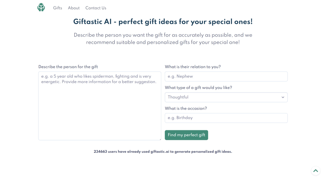 You are currently viewing Giftastic.ai